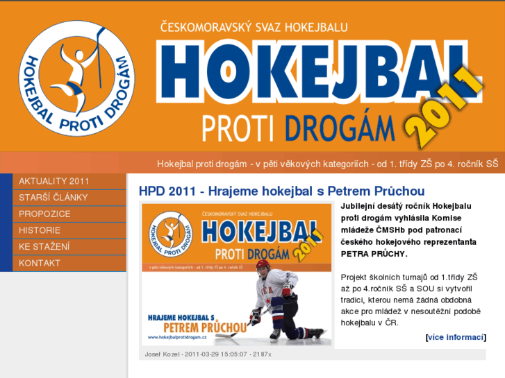 www.hokejbalprotidrogam.cz