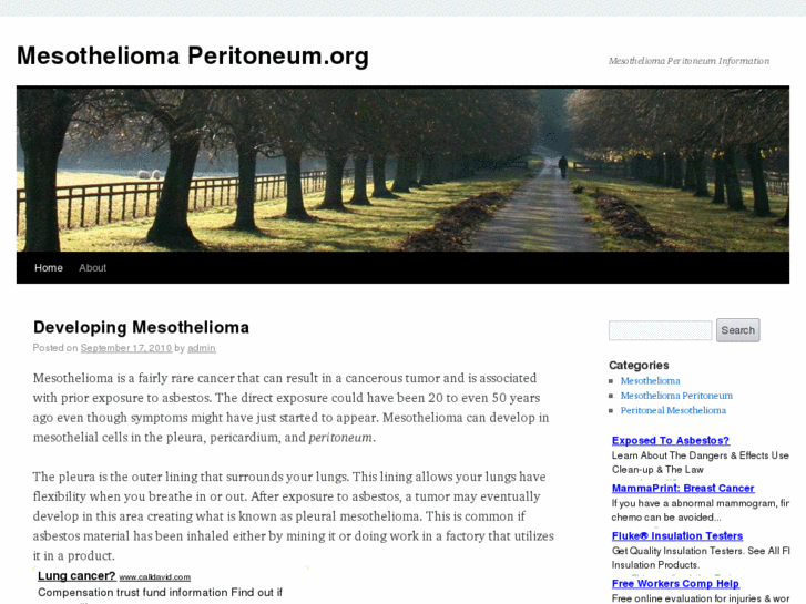 www.mesotheliomaperitoneum.org