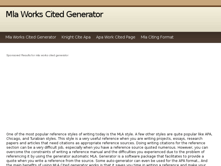 www.mlaworkscitedgenerator.com