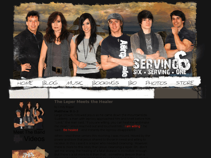 www.mychristianmusicband.com