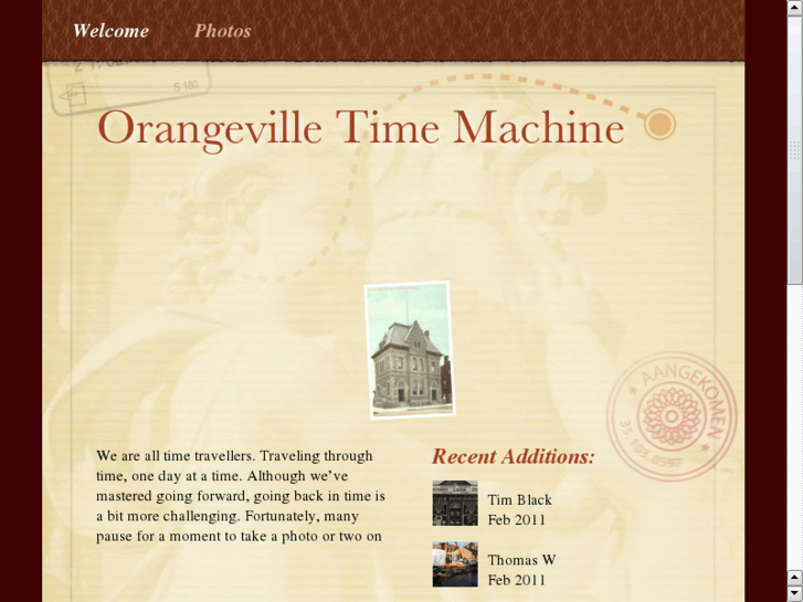 www.orangevilletimemachine.com