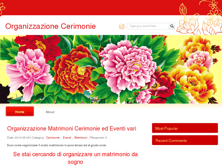 www.organizzazionecerimonie.com