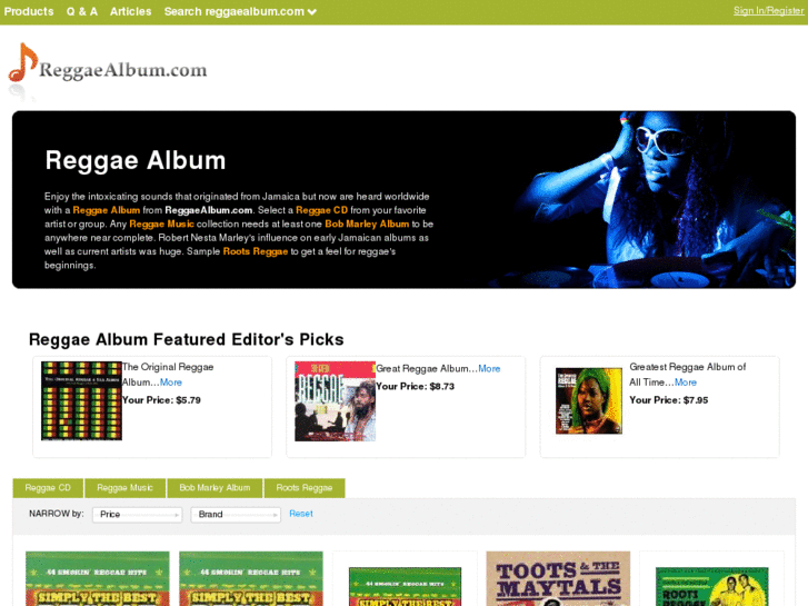 www.reggaealbum.com