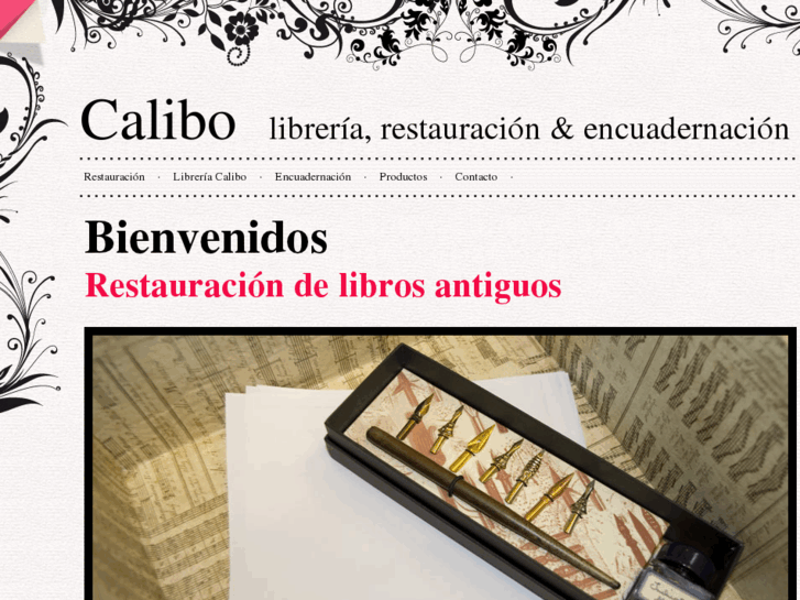 www.restauracionyencuadernacioncalibo.es