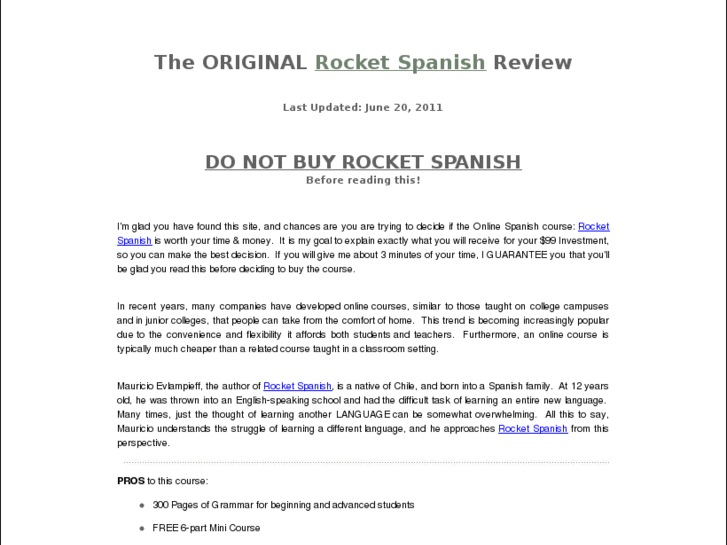 www.rocketspanishreview.com