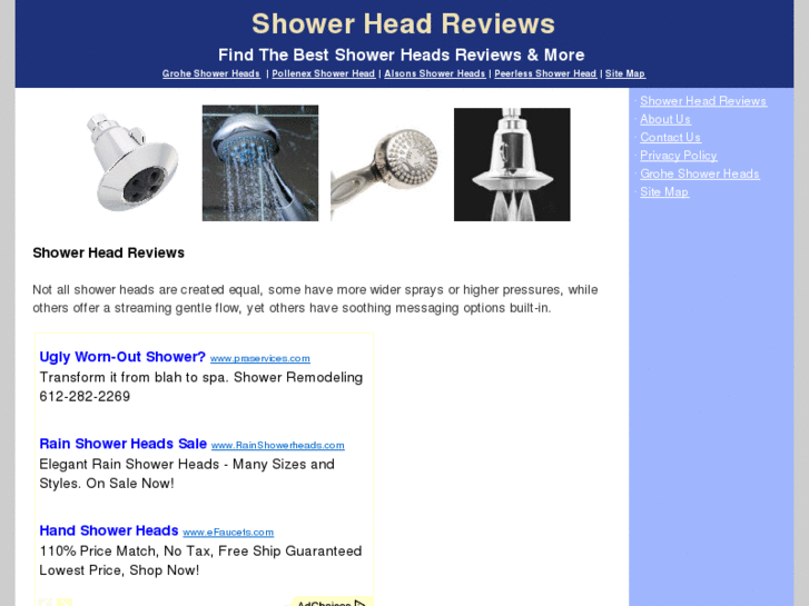 www.showerheadreviews.net