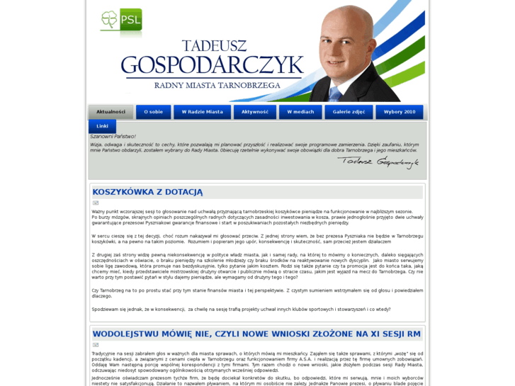 www.tadeuszgospodarczyk.pl