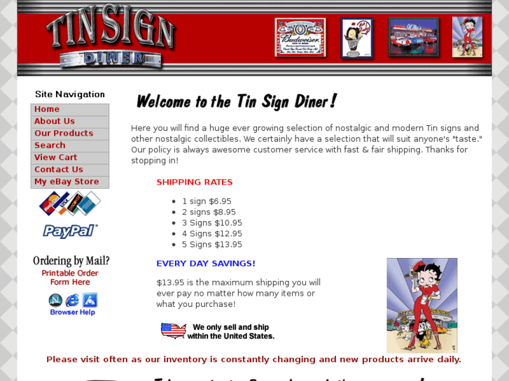 www.tinsigndiner.com