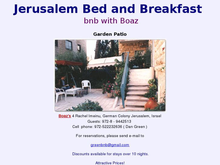 www.bnbjerusalem.com