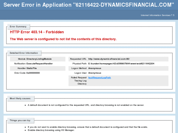www.dynamicsfinancial.net