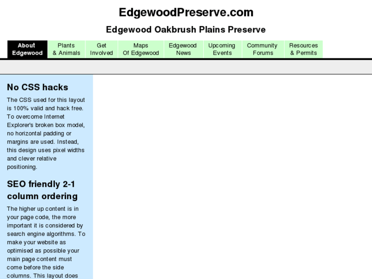 www.edgewoodpreserve.org