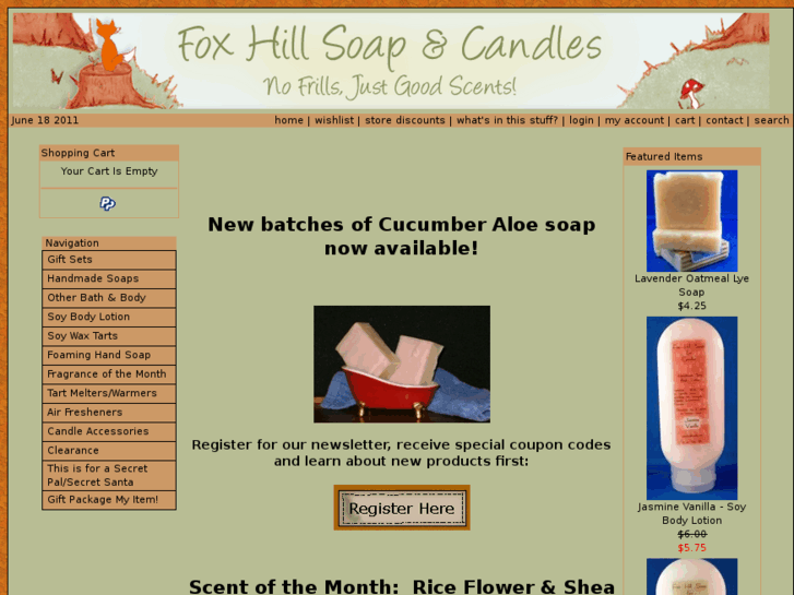 www.foxhillcandles.com