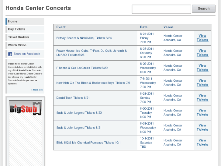 www.hondacenterconcerts.com