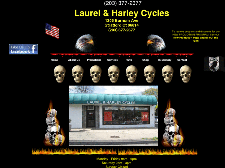 www.laurelandharleycycles.com