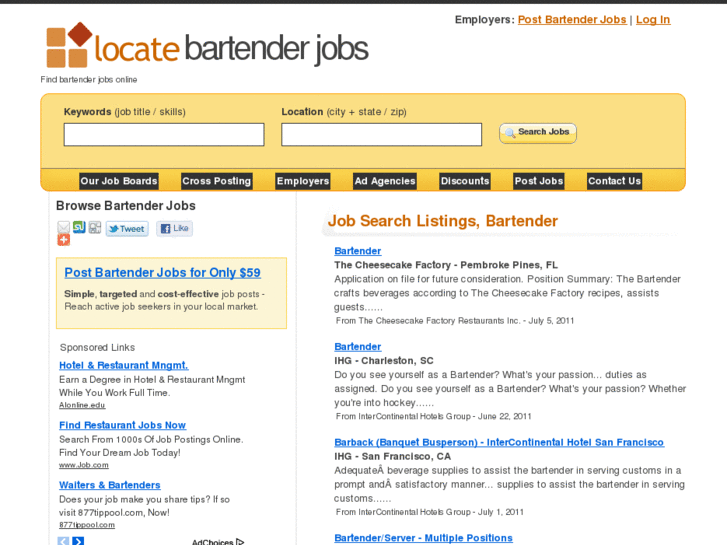 www.locatebartenderjobs.com