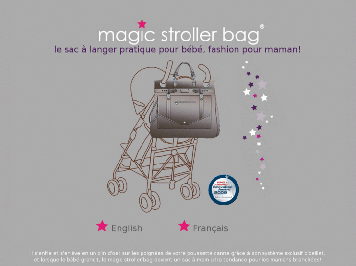 www.magicstrollerbag.com