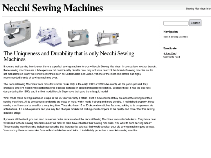 www.necchisewingmachine.info