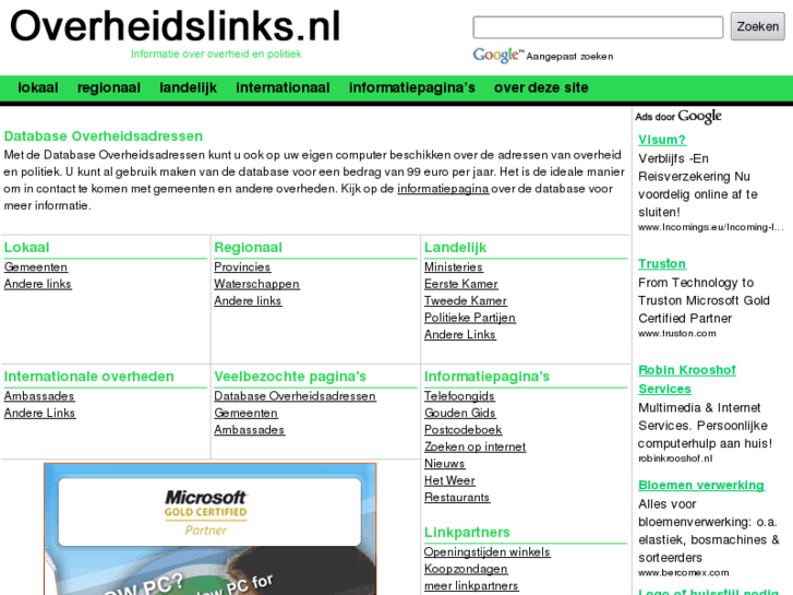 www.overheidslinks.nl