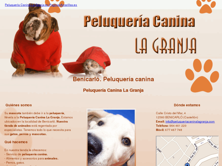 www.peluqueriacaninalagranja.com