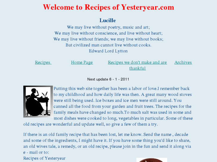 www.recipesofyesteryear.com