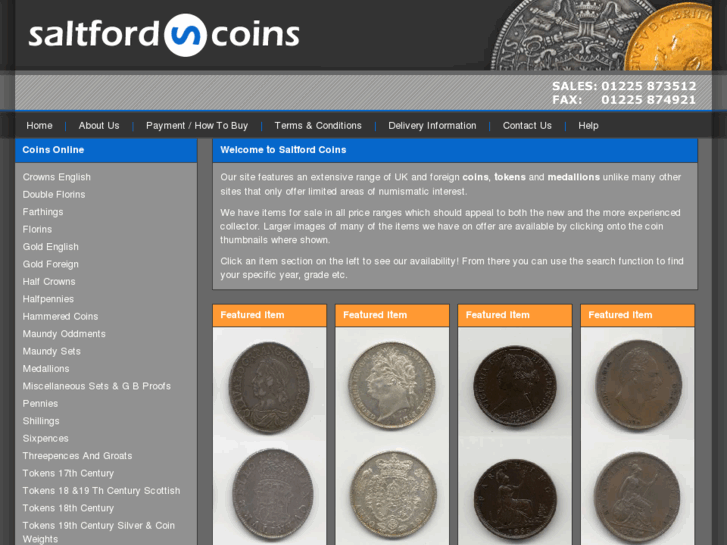 www.saltfordcoins.com