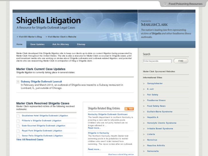 www.shigellalitigation.com