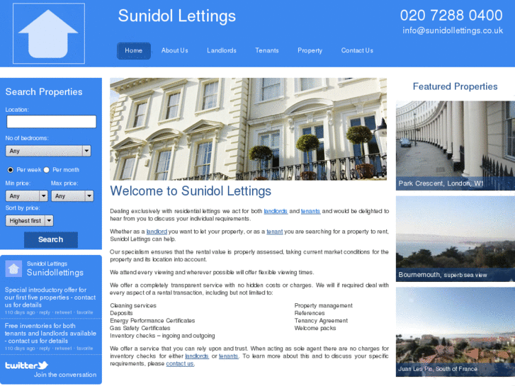 www.sunidollettings.com