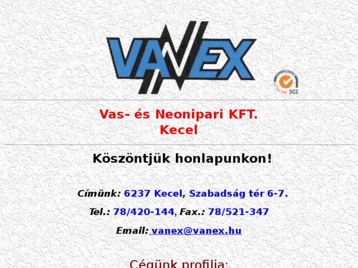 www.vanex.hu