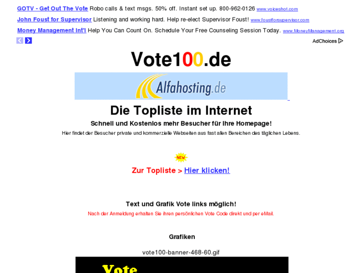 www.vote100.de