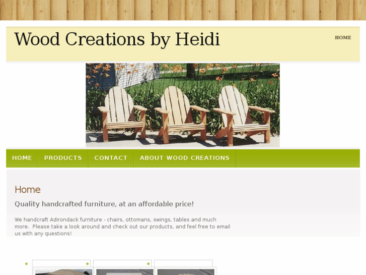 www.woodcreationsbyheidi.com