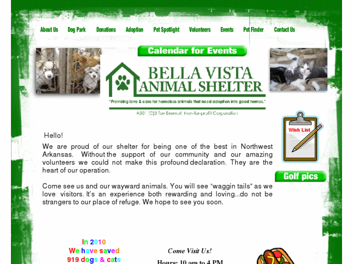 www.bellavista-animalshelter.org