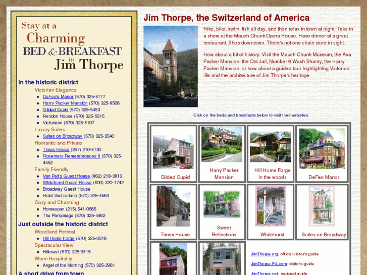 www.jimthorpebedsandbreakfasts.com