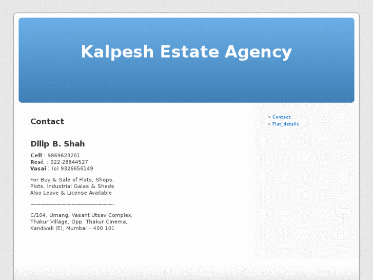 www.kalpeshestateagency.com