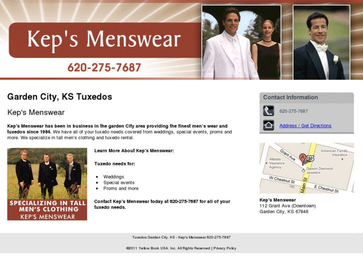 www.kepsmenswear.com