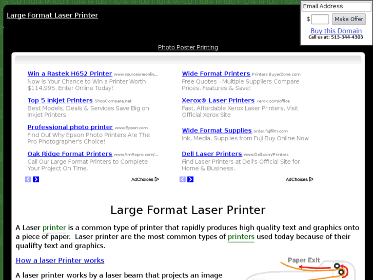 www.largeformatlaserprinter.com