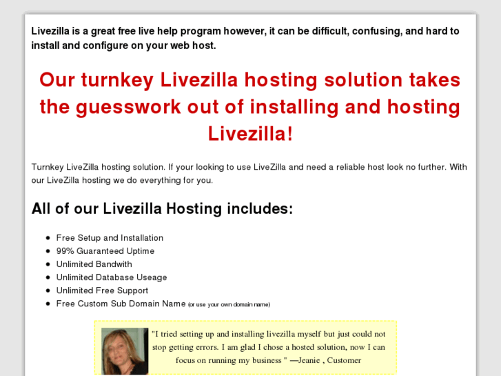 www.livezillahosting.com