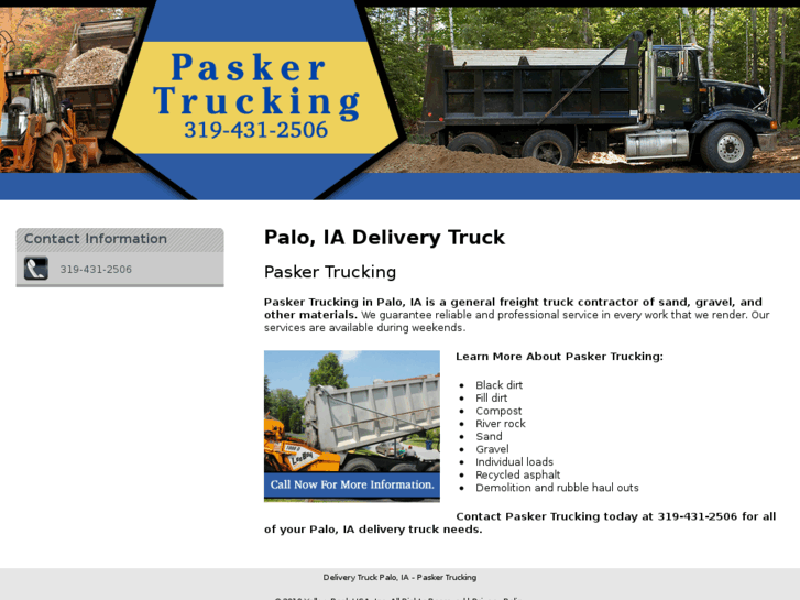 www.paskertrucking.com