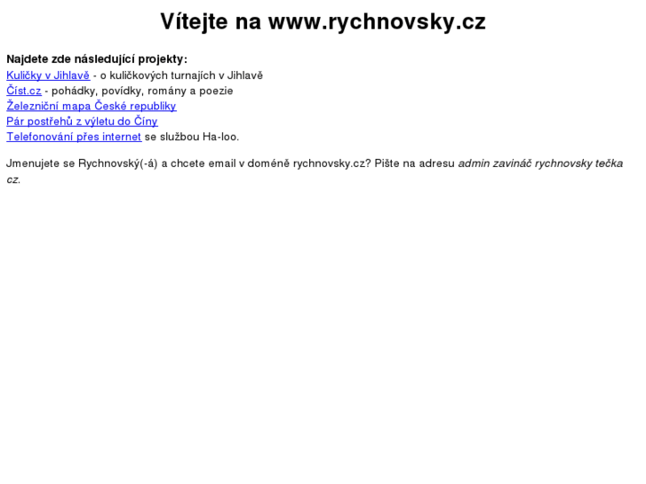 www.rychnovsky.cz