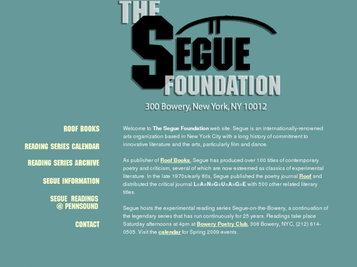 www.seguefoundation.com