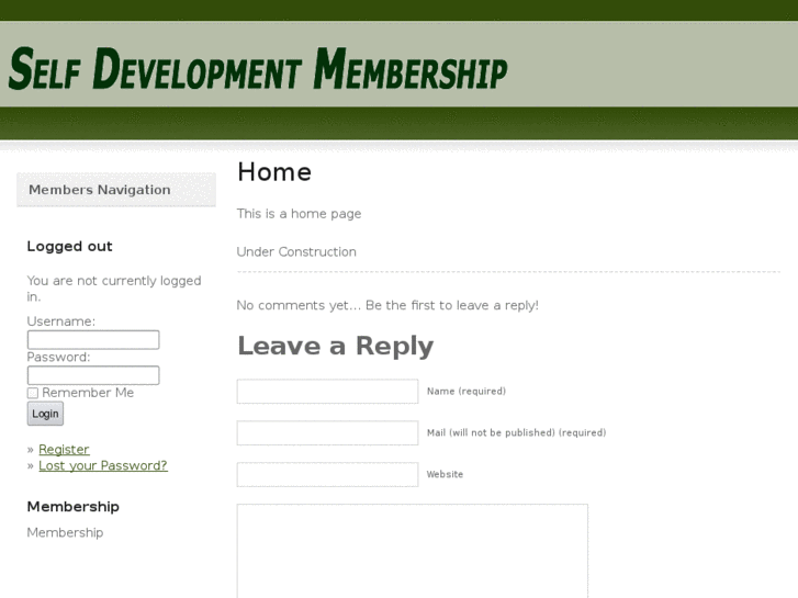 www.selfdevelopmentmembership.com