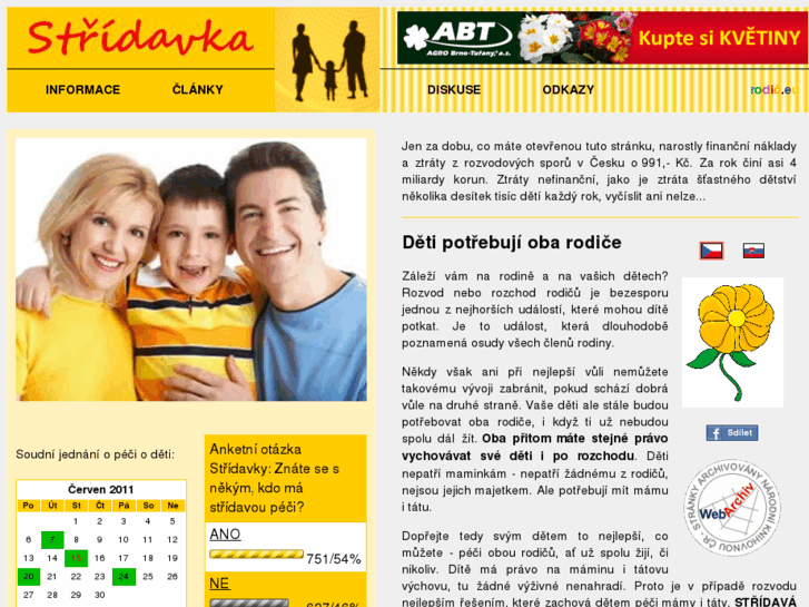 www.stridavka.cz