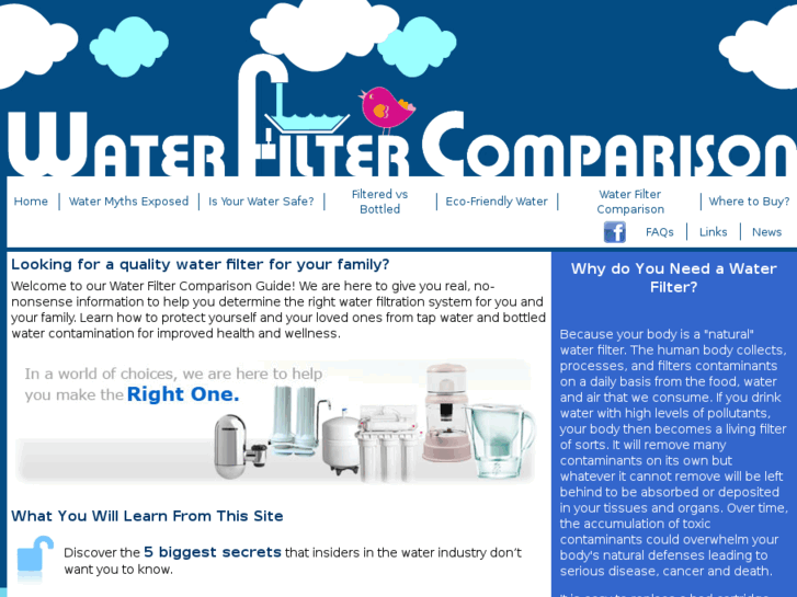 www.water-filter-comparisons.com