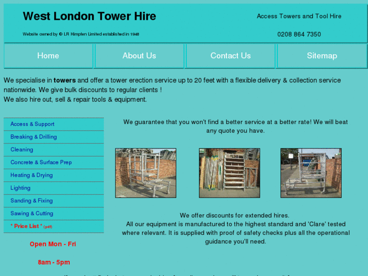 www.westlondontowerhire.com