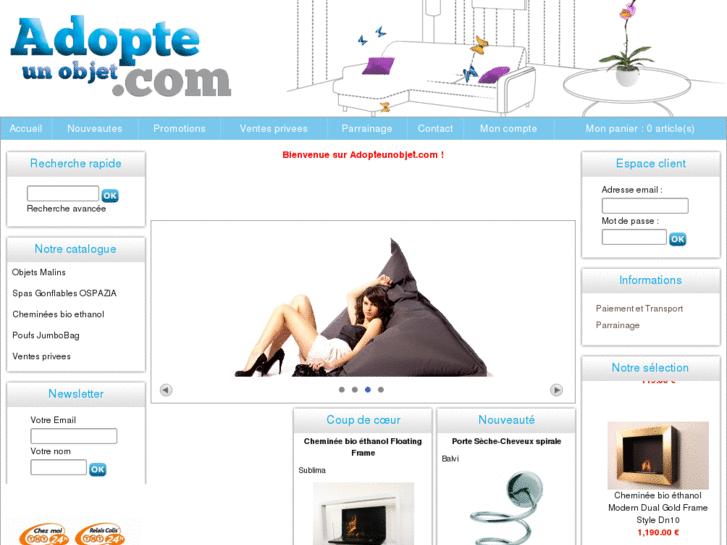 www.adopteunobjet.com