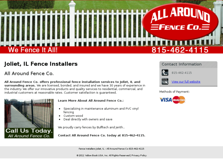 www.allaroundfencejoliet.com