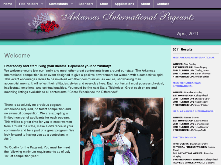 www.arkansaspageants.com