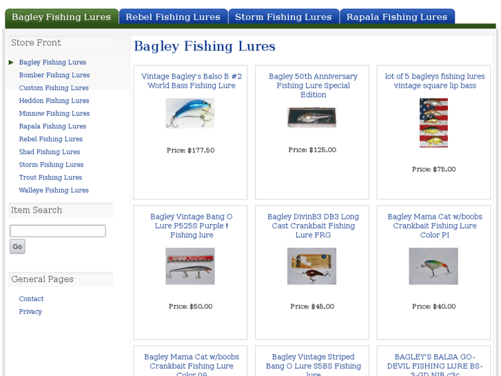 www.bagleyfishinglures.info