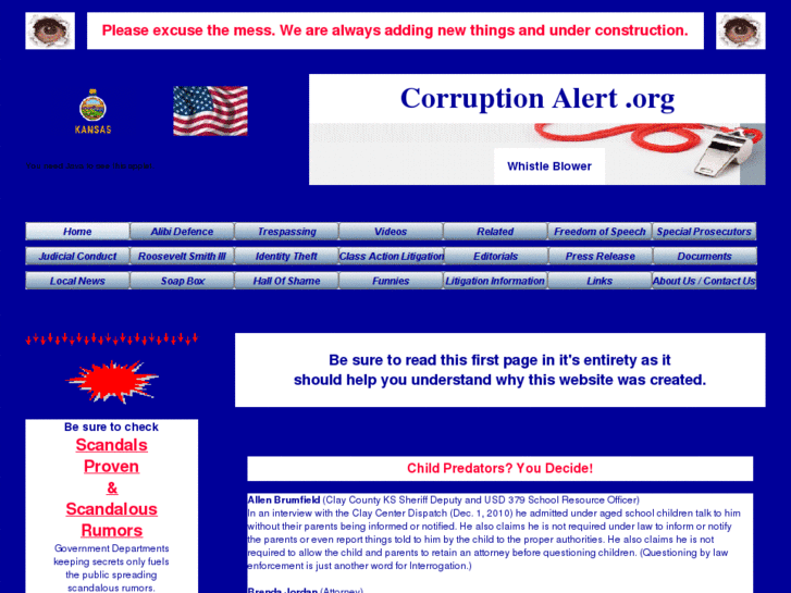 www.corruptionalert.org