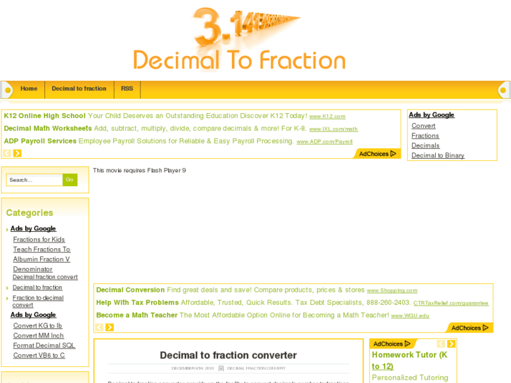 www.decimaltofraction.com