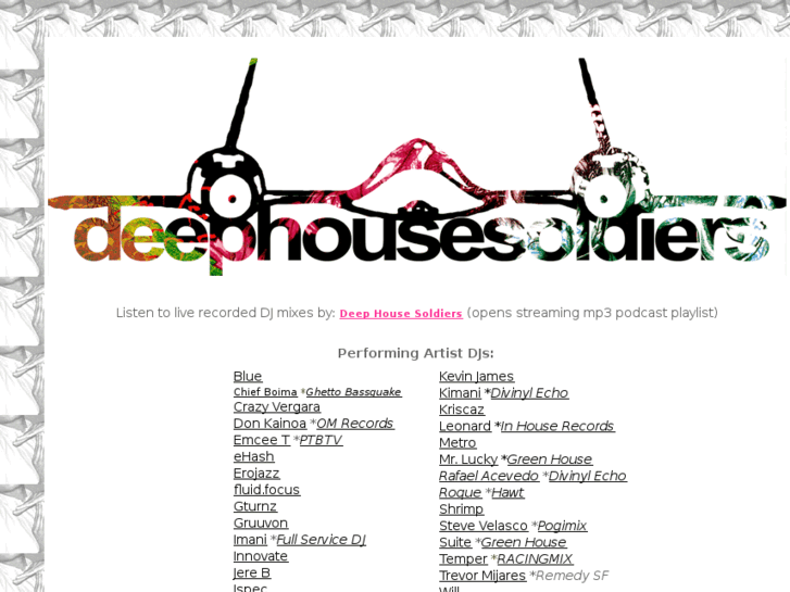 www.deephousesoldiers.com